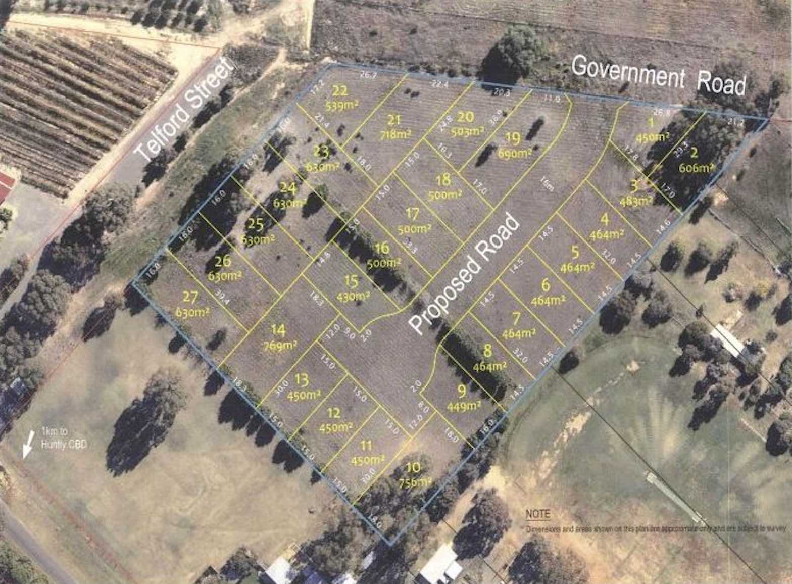 [Land for Sale] 114 Telford Street, Huntly OpenLot
